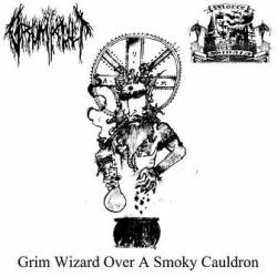 Morte Sinata : Grim Wizard Over a Smoky Cauldron
